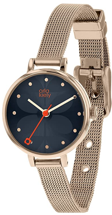 Orla kiely rose gold sale watch