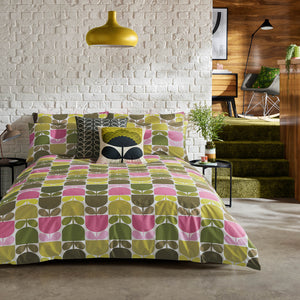 Orla Kiely Duvet Cover & Pillowcases - VARIOUS SIZES - Multi Block Stem