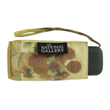 The National Gallery Tiny-2 Lightweight Compact Umbrella - Sunflowers (Van Gough)