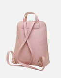 Alice Wheeler London Ladies Vegan Faux Leather Henley Backpack - Pink