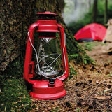 Gentleman's Hardware Battery Operated Red LED Hurricane Lamp