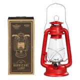 Gentleman's Hardware Battery Operated Red LED Hurricane Lamp