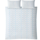 Orla Kiely Duvet Cover & Pillowcases - VARIOUS SIZES - Linear Stem Neptune Blue