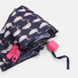 Joules Minilite-2 Lightweight Compact Umbrella - Mallard Geo