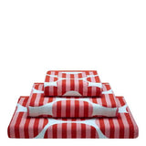 Orla Kiely Towel - Optical Flower Red/Pink