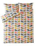 Orla Kiely Duvet Cover & Pillowcases - Scribble Stem Multi (Multi Stem Gift Boxed)